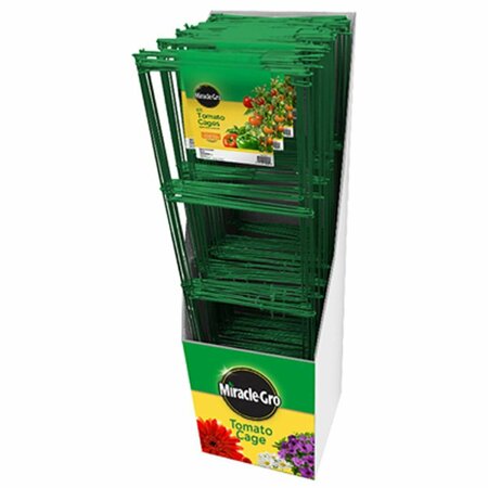 BOND MANUFACTURING Bond Manufacturing SMG12329 12 x 44 in., Square Miracle Gro Folding Tomato Cage, 15PK BO575501